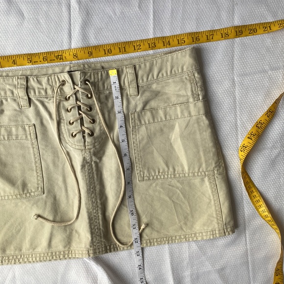 American Eagle Vintage y2k Mini Low rise Skirt size S - Picture 3 of 7